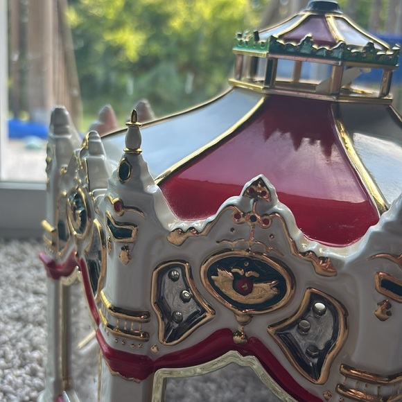 Department 56 Snow Village Carnival Carousel - Picture 5 of 6